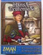 Hansa Teutonica COMPLETE OPEN BOX board game by Z-Man Games
