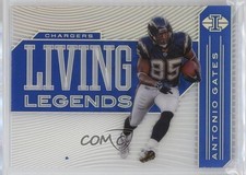 2020 Panini Illusions Living Legends Sapphire Antonio Gates #LL15 HOF 1c3k