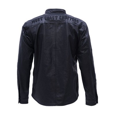 West Coast Choppers OG Perforated Leather Riding Motorcycle Casual