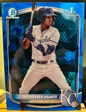 Jhonayker Ugarte - Royals:2025 1st Bowman Chrome Sapphire #BCP-123
