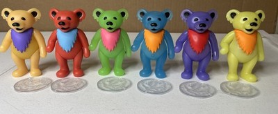 Super 7 Grateful Dead Dancing Bears Glow In the Dark Action