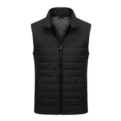 Wynn Resort Las Vegas Performance Windbreaker Vest Small Black Full Zip Golf