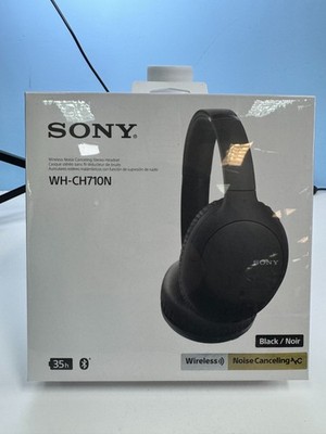 Sony WH-CH710N Wireless Noise Canceling Headphones Bluetooth 35H Battery Black