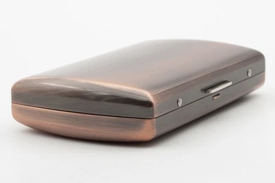 Pearl 12 King Size Cigarette Case (21526-25) / 2seitig / Metal Clip - Image 1 of 4