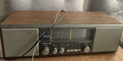 Nokia Viola 350 3 Band Radio Kopfhörer Vintage 1985, funktioniert 1A!