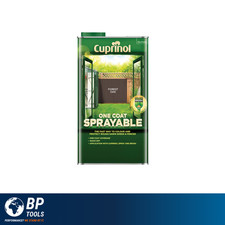 Cuprinol 5355972 One Coat Sprayable Fence Treatment Forest Oak 5 Litre