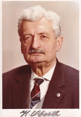 Hermann Oberth  ''Vater der Raumfahrt'' - Foto - original signiert