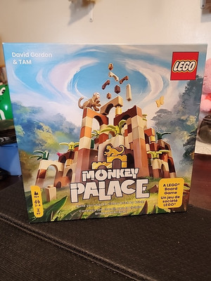 Monkey Palace A Lego Board Game Opened Counted Complete.