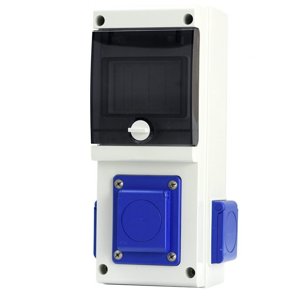 BLOCK CONSTRUCTION DISTRIBUTOR 4M 3X 230V 4DIN IP54
