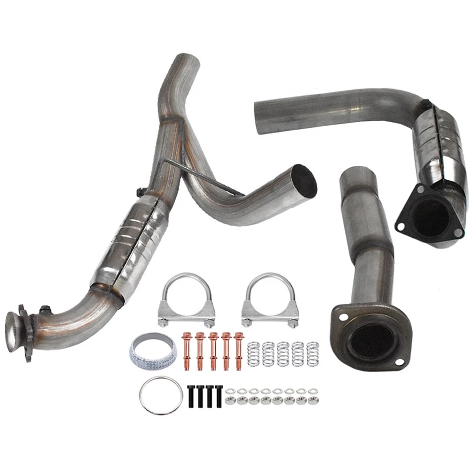 Convertidor catalítico de acero inoxidable para Chevy Silverado/GMC Sierra 2500HD 11-17 6,0 L Foto 2 de 4