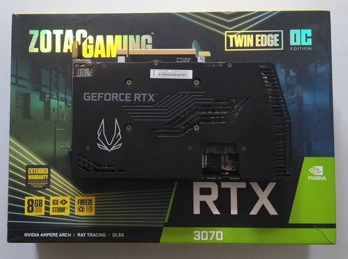 ZOTAC GAMING GeForce RTX 3070 Twin Edge OC 8GB GDDR6 Graphics Card - Afbeelding 8 van 10