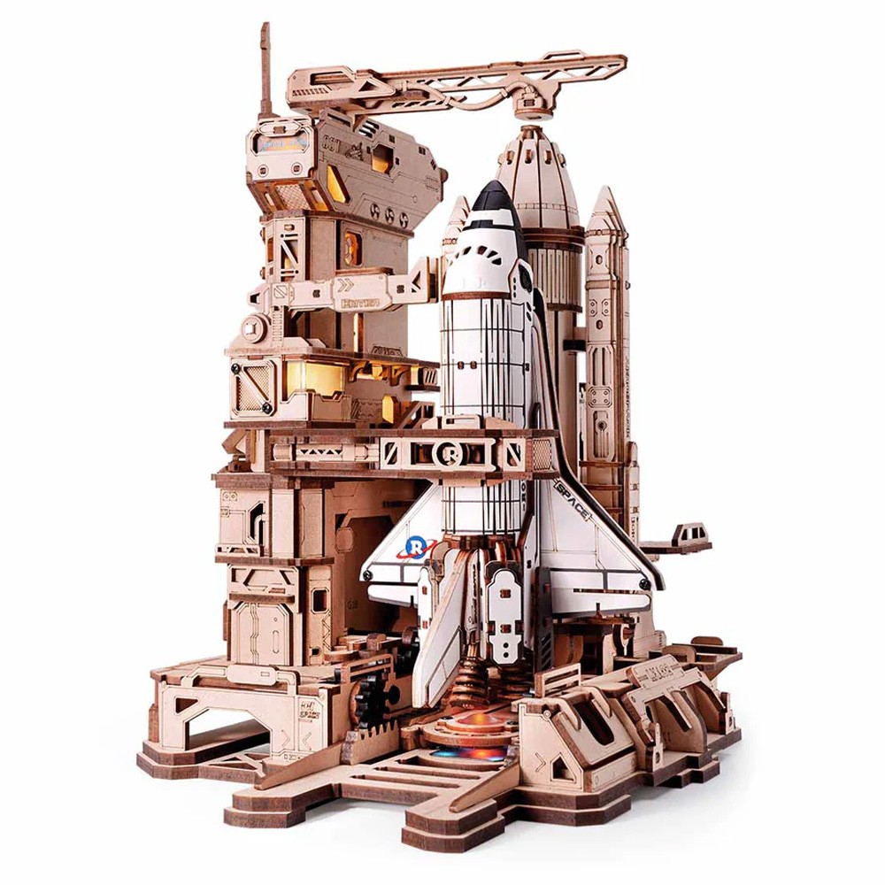 Rokr Space Shuttle 3D Wooden Puzzle - Image 4