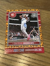 2024-25 Panini Haunted Hoops Onyeka Okongwu ORANGE PUMPKIN #29 Hawks