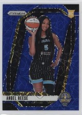 2024 Panini Prizm WNBA Blue Velocity Prizm Angel Reese #147 0g90