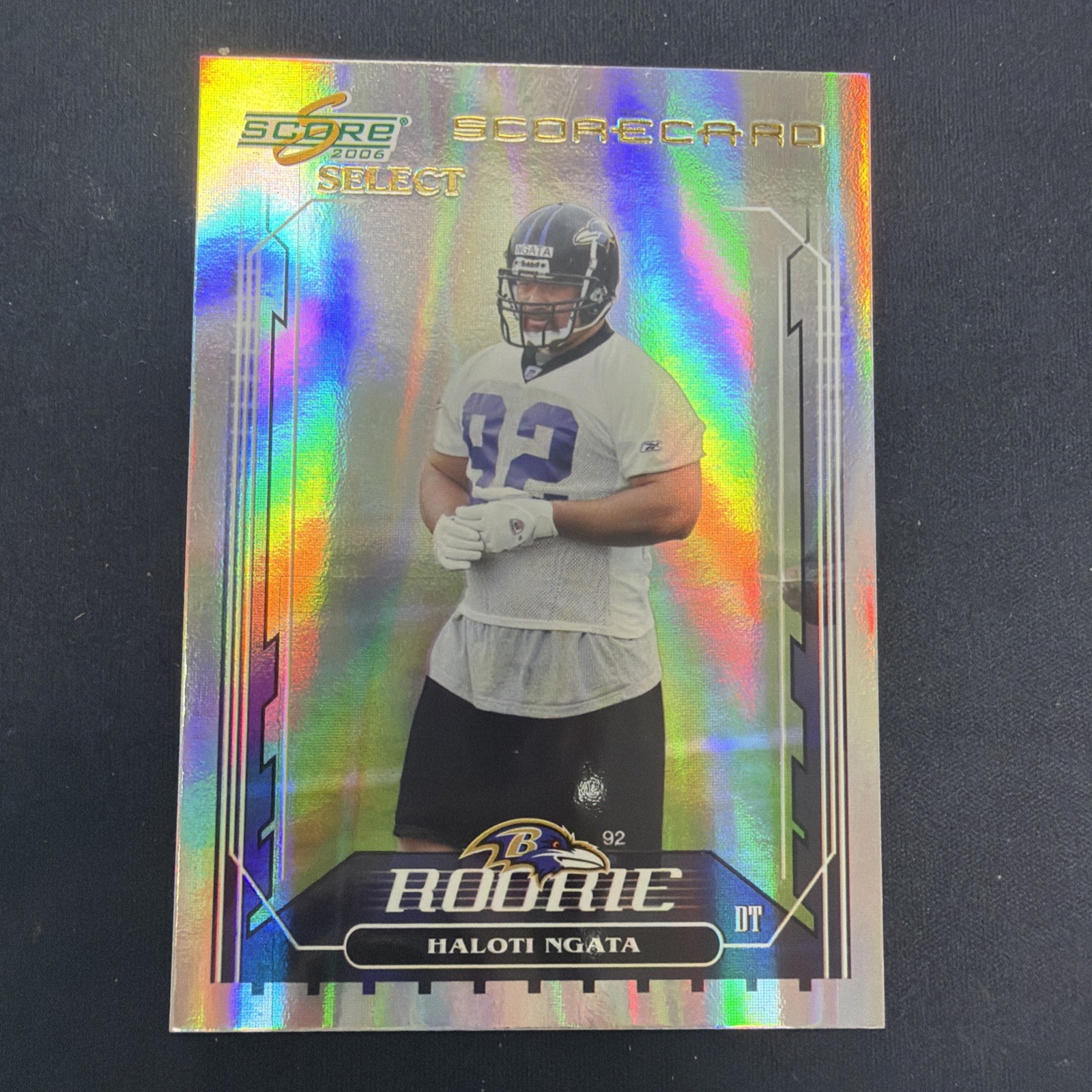 Haloti Ngata Score Select #352 Scorecard