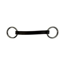 Irish Martingale Havana Leather Stainless Steel Rings Amish Made in the USA