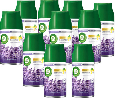 10 x AirWick Freshmatic Freshener Refill White Vanilla Bean Lufterfrischer 250ml