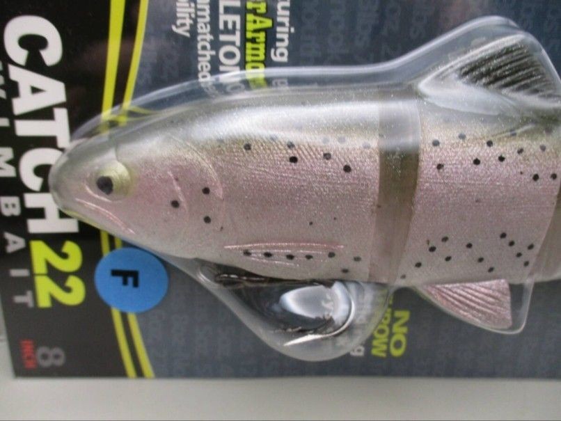 Castaique 8 inch Catch 22 Line Thru Swimbait - Image 2