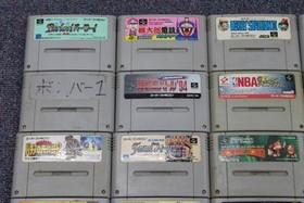 WHOLESALE LOT 24 Nintendo Super Famicom Games SFC Japan Import SNES UNTESTED #10