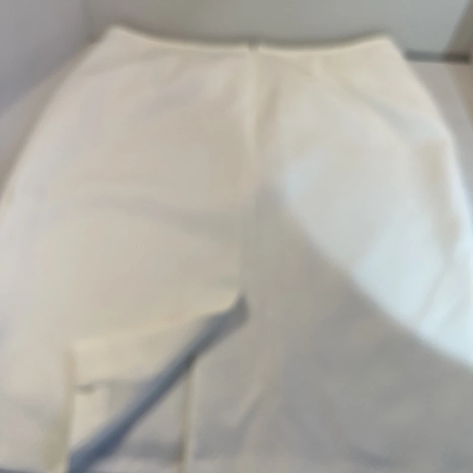 Traje falda blanca de 2 piezas Le Suit para mujer talla 16 vintage Foto 3 de 4