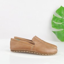 Earthing Harmony EH Womens Yemeni Shoes Size 8.5 Taupe Grounding Flats Barefoot