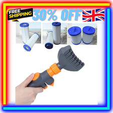 Swimming Pool & Spa Hot Tub Cartridge Filter Cleaner Washer Brush Cleaning Tool