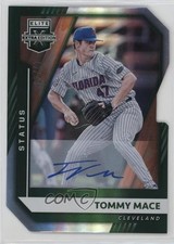 2021 Elite Extra Edition Status Signatures Die-Cut 22/47 Tommy Mace Auto 09xd