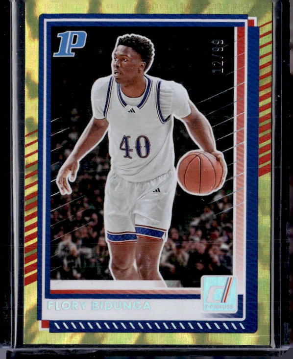 2025-26 Donruss #93 Flory Bidunga Lightning #/99