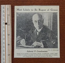 Admiral P  Coundouriotis Greece from Boston Evening Transcript 1920