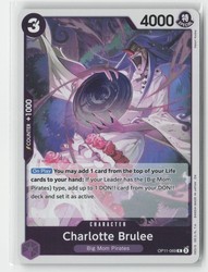 Charlotte Brulee OP11-069 A Fist of Divine Speed
