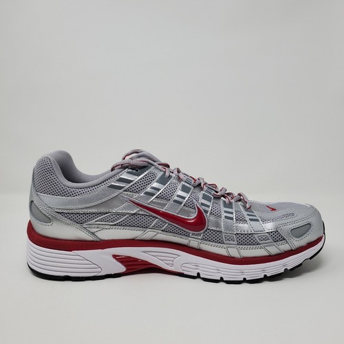 Nike P-6000 Metallic Silver Gym Red CD6404-024 Men's Size 12 - Picture 6 of 11