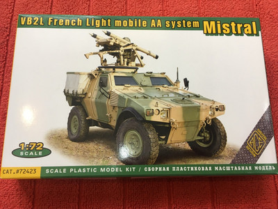 1:72 ACE VB2L French light mobile AA system Mistral