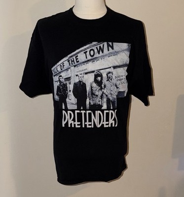 Pretenders 1980 USA Tour Talk Of The Town Gildan Black T-Shirt Size 2XL