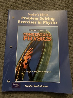 Conceptual Physics: Problem-Solving Exercises In Physics, Teachers Edition