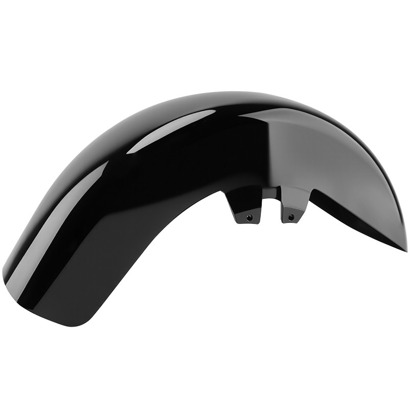 Vivid Black Front Fender For Harley Touring Electra Street Road Glide 1989-2013