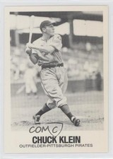 1977-84 TCMA Renata Galasso Series 2 Chuck Klein #48 HOF te2