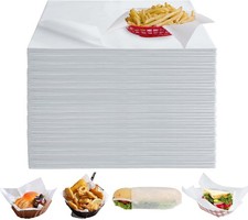 Deli Paper Sheets 500 PCS 12x12 Inch Grease Proof Sandwich Wrap Basket