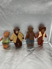 Vintage Disney The Country Bears McDonald's Happy Meal Plush Toys  Lot of 4