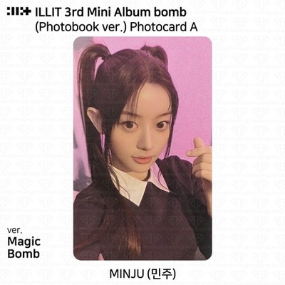 ILLIT 3rd Mini Album Bomb Photobook / GLLIT ver. Official