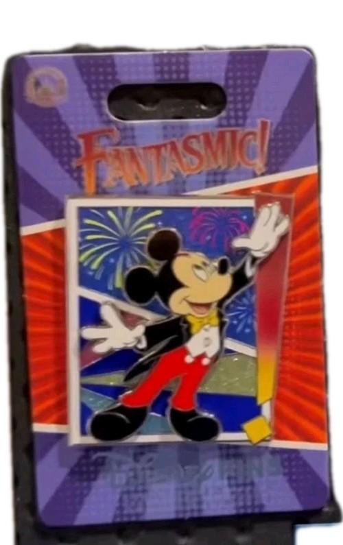  2026 Disney Parks Fantasmic Mickey Disney World Quarterly 1 Of 4 LE Pin