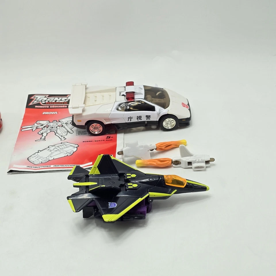 变形金刚 RID 批量 4 件 Prowl Sideburn Skid-z Windsheer 近乎完整 — 第 4/4 张图片