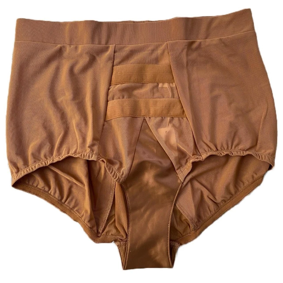 Free People We Are HAH Bragas Alto Desperdicio Azúcar Marrón Talla Extra Pequeña #63048 Foto 2 de 4