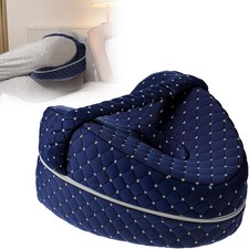 Knee Pillow for Side Sleepers Hip Alignment Pillow Memory Foam Leg Pillows for