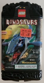 LEGO # 6721 Mosasaurus / Dinosaurs 2001 - NEW Sealed Special Edition Container