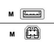 Computer Cables & Connectors 1-4 m Cable