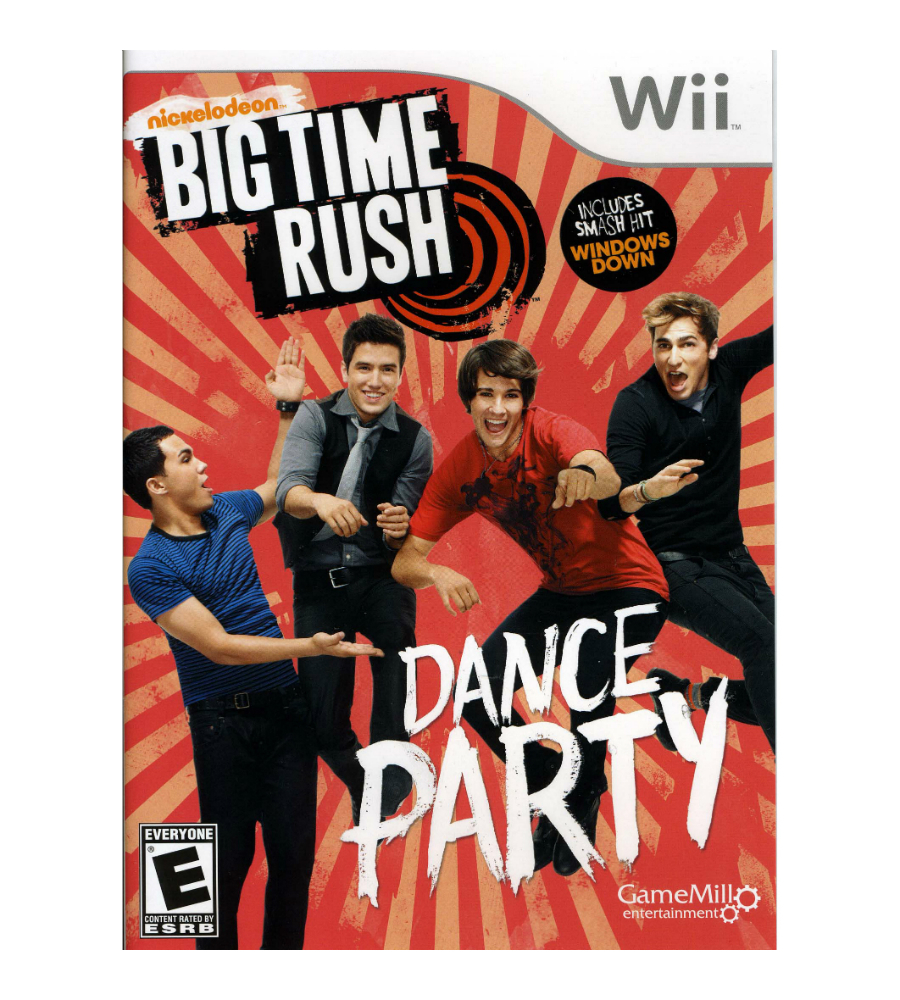 Big Time Rush: Dance Party (Nintendo Wii, 2012) *new,sealed