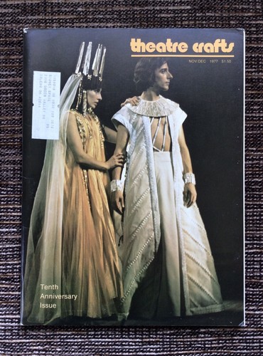 RARE 6-LOT VINTAGE 1977 Theatre Crafts Magazine: Vol. 11, No. 1-6 COMPLETE YEAR - Imagen 12 de 12