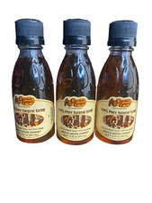 Cracker Barrel Syrup Glass Bottles Lot of 3 NEW