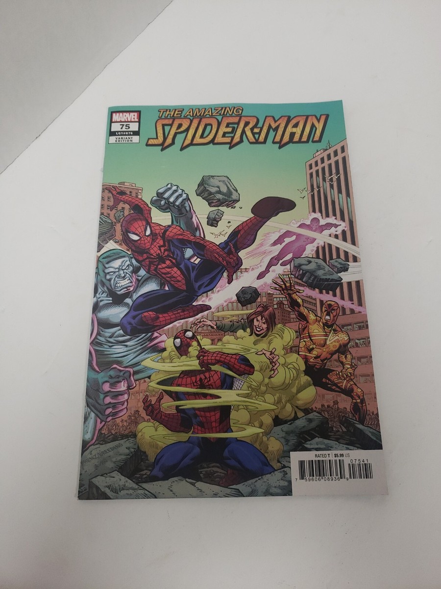 AMAZING SPIDER-MAN (2018 MARVEL) #75 VARIANT 1:25 FRENZ NM