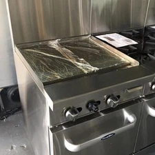 Used Excellent Shape  Atosa CookRite ATO-24G, 24" Griddle with Oven NATURAL GAS